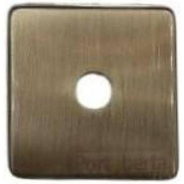 Imagem de Kit Roseta Avulsa Fechadura Banheiro Wc Imab Antique Ouro