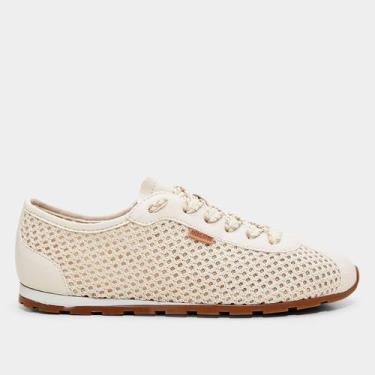 Imagem de Tênis Anacapri Furadinho Feminino, Bege, 37