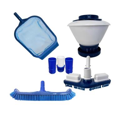 Imagem de Great Pool - Kit De Produtos Para Limpeza Piscina Fibra Vinil Alvenaria