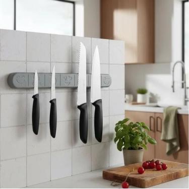 Imagem de Barra Magnética Para Facas (Porta Facas) - Fixação 3M - Diversas Cores