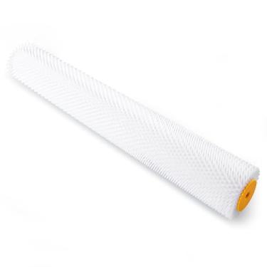 Imagem de Voomey Rolo pontiagudo de 45 cm para cimento autonivelante - Rolo de ponta de piso epóxi para concreto autonivelante, fácil manuseio para epóxi e aplicações