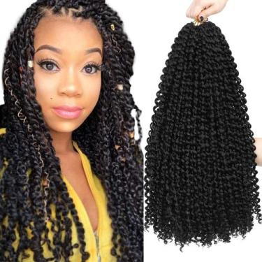 Imagem de Passion Twist Hair Dorsanee, 18 polegadas, Water Wave, 7 pacotes