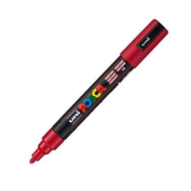 Imagem de Caneta Posca PC-5M - Vermelho Escuro - Uni-Ball