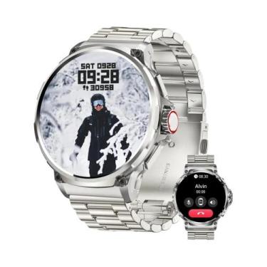 Imagem de Relógio Inteligente Bluetooth Masculino 710mAh 1.85" HD Monitor De Saú