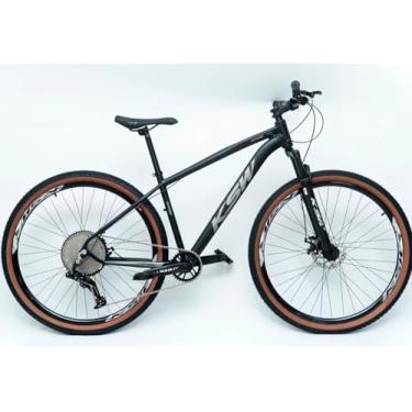 Imagem de Bicicleta Aro 29 Ksw XLT MWZA Alumínio 12v Kit 1x12v Pedivela Single K7 11/50 Freio a Disco Mecânico (Preto/Prata, 21)