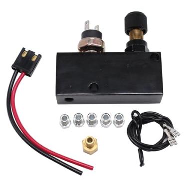 Imagem de Válvula proporcional ajustável preta e disco de freio de bloco de distribuição/tambor com cinco acessórios de aço inoxidável para vara e caminhões Camaro Firebird Nova Street