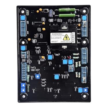 Imagem de 1 peça MX321 AVR Gerador Diesel Automático Regulador de Tensão Diagrama de Circuito Estabilizador Placa de Ajuste Magnético (CÓPIA MX321)