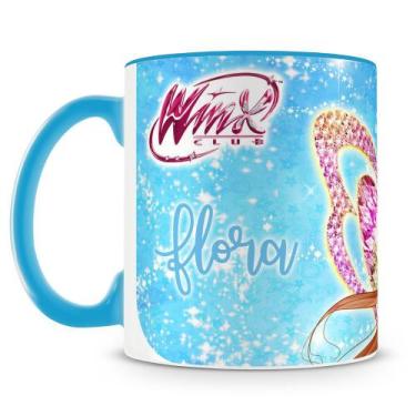 Imagem de Caneca Personalizada Clube das Winx - Flora - Porcelana Brilhante - Am