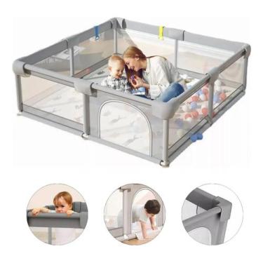 Imagem de Cercadinho Infantil Chiqueirinho Grande 1,80m x 1,50m - Estoquee