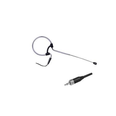 Imagem de Microfone Headset c/fio,Unilateral,Cápsula 4 mm,Rosca Interna,Preto p/