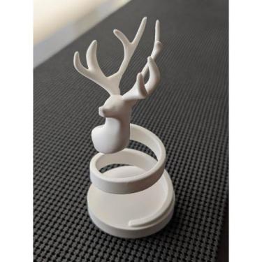 Imagem de Suporte para Vela Espiral Alce - Candelabro Rústico e Moderno para Mes