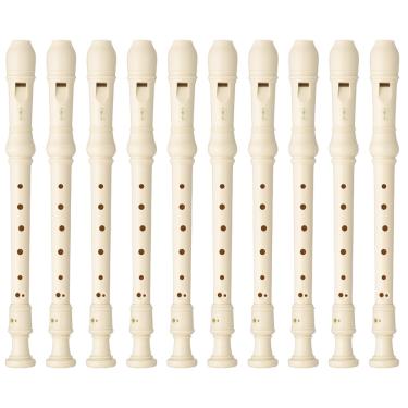 Imagem de Kit 25 Flautas Doce Soprano Germânica Em C YRS-23 Yamaha