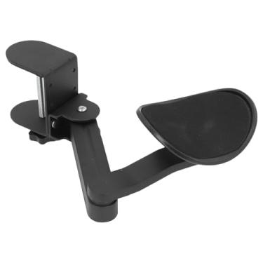 Imagem de Cryfokt Suporte Giratório para Descanso de Cotovelo Extensor de Apoio para Braço para Mesa Almofada de Apoio de Braço Ajustável Design Ergonômico para Usuários de Teclado de Computador Liga de