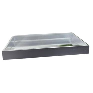 Imagem de Bandeja Decorativa Retangular Espelhada em Ferro e Vidro 35x20cm - Mom