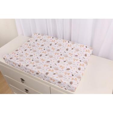 Imagem de Trocador De Fraldas Anatômico Impermeável Cômoda Menina (Fox)