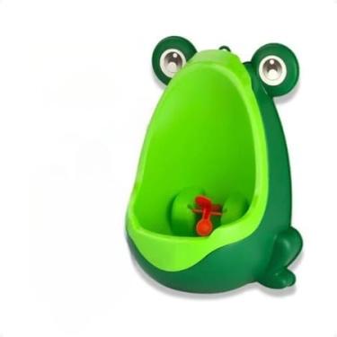 Imagem de Mictório Infantil Sapinho - Penico, Troninho e Pinico Infantil Menino para Desfralde de Bebê Criança Treino(Verde)