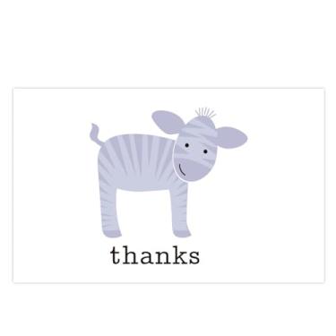 Imagem de 50 cartões de agradecimento tamanho pequeno 8,9 x 5 cm design minimalista adequado para negócios, chá de bebê, casamento, pequenas empresas, formatura, chá de panela S5 padrão 6