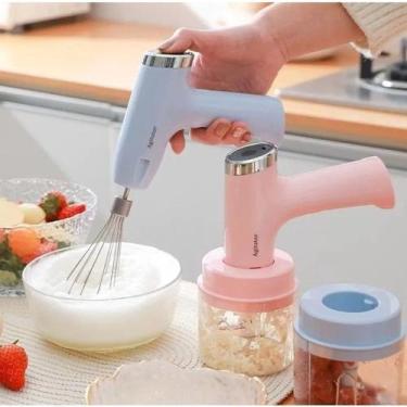 Imagem de Mini Processador E Batedeira De Ovos 5 velocidades Diferentes - SHOP A