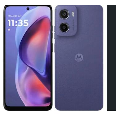 Imagem de Smartphone Motorola Moto E15 4G Dual Sim Tela 6.67 2GB 4GB RAM 64 GB R
