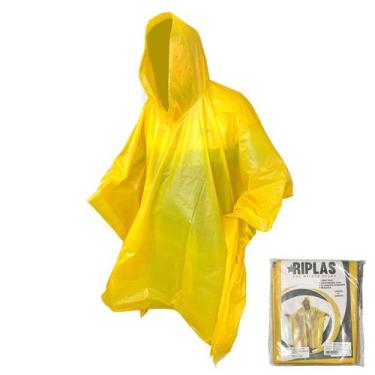 Imagem de Capa de Chuva Semi Descartável Riplas (6 micras, Amarelo)