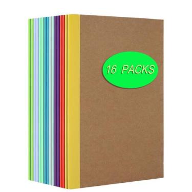 Imagem de Caderno TRAEXTRA A5 Kraft, composição, pacote com 16 páginas, 60 págin