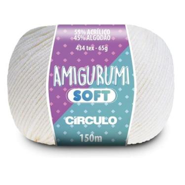 Imagem de Amigurumi Soft Branco Cor 8001 382833.8001 - Circulo