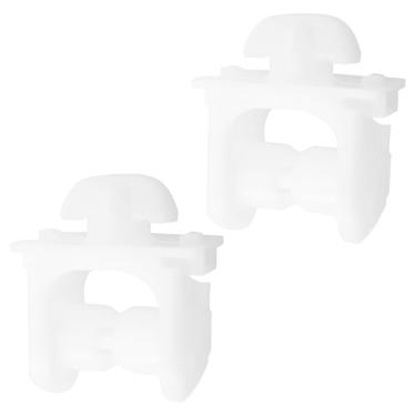 Imagem de PZRT 2 peças de clipes de retentor de haste de absorção de choque de arruela de tambor clipes de cabeça de suporte de plástico 1,8 x 1,6 polegadas