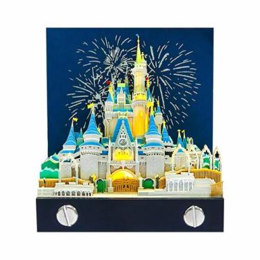 Imagem de Calendário de mesa LiveGo 2025, bloco de notas 3D, arte em papel com l