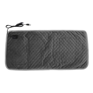 Imagem de Diydeg Almofada de Aquecimento para Cães, Tapete de Aquecimento Macio e Confortável para Animais de Estimação USB Portátil Elétrico Cobertor de Aquecimento para Animais de Estimação (GRAY)