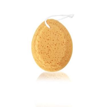 Imagem de Esponja de banho para mulheres, homens, esponjas de sabonete corporal, esfoliante corporal, pufe de banho de tamanho grande, buchas de limpeza para esfoliação de chuveiro, marrom