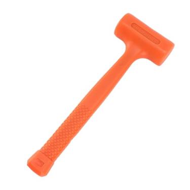 Imagem de Martelo de sopro morto Malho de borracha para serviço pesado Núcleo de aço de cabeça dupla Alça macia antiderrapante Design ergonômico para assentamento de ladrilhos Instalação de