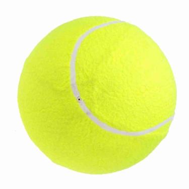 Imagem de Bolas de Tênis Bola Inflável Com Bomba de Brinquedo para Cachorro - Diversão para Adultos, Crianças e Animais de Estimação - Verde, 9,5 pol. (3)