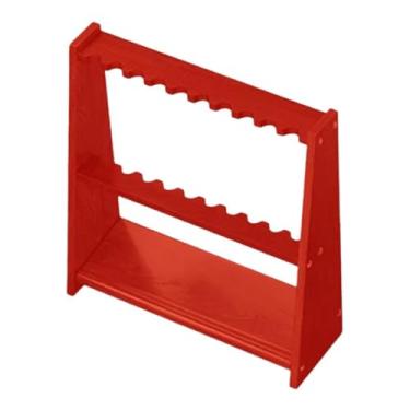 Imagem de Zxpjkyu Suporte para Taco de Sinuca, Somente para Armazenamento, Acessórios para Bilhar de Uso Público, Moderno, de Madeira, Suporte para Bilhar D