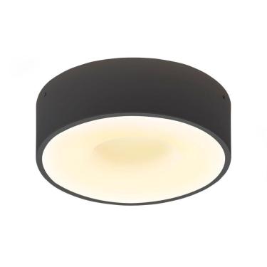 Imagem de Plafon Taschibra Sushi Led Redondo Bivolt 2700k Luz Quente Bivolt Preto