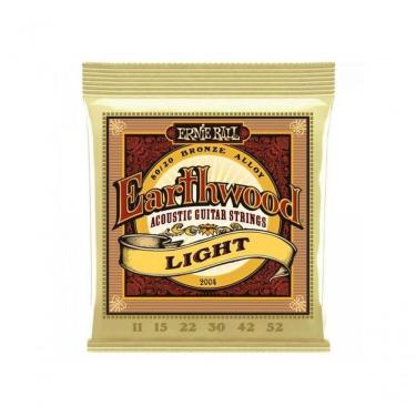 Imagem de Encordoamento Para Violão Aço .011 Leve Earthwood 2004 Ernie Ball