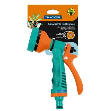 Imagem de Hidropistola Tramontina Com 10 Jatos Engate Rápido 78519-500