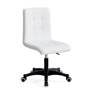 Imagem de Cadeira De Escritório Eiffel Base Giratória Preta Branca