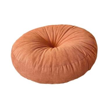 Imagem de MotiveTech Almofada redonda para chão, assento elevatório confortável, almofada decorativa para, Laranja