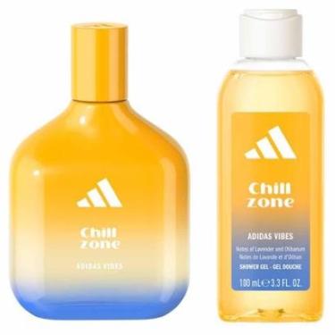 Imagem de Coffret Adidas Vibes Chill Zone Kit - Perfume Masculino EDP + Shower Gel Kit-Masculino