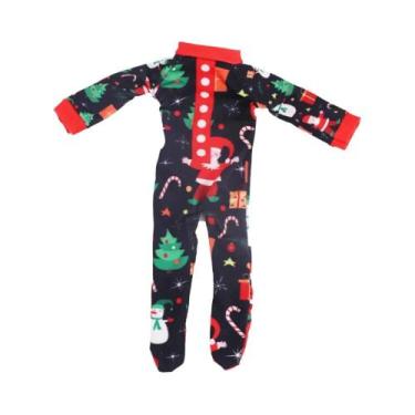 Imagem de Roupas De Natal Para Boneca De 30cm, Suéter, Macacão, Pijamas, Acessór
