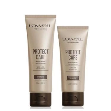 Imagem de Kit Lowell Protect Care  Shampoo 240ml e Condicionador 200ml para Cabe