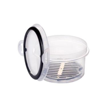 Imagem de Pote Comida Organizador Alimentos Mantimentos Hermético com Travas e E