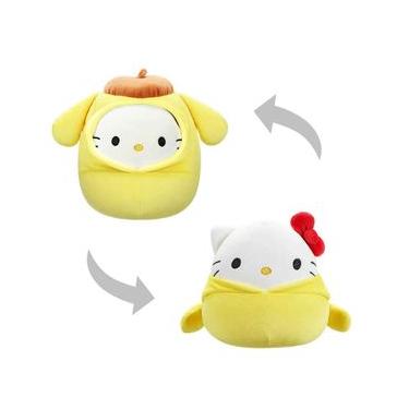 Imagem de 1 Pelúcia Hello Kitty 20Cm Fantasia Pompompurin Squishmallow