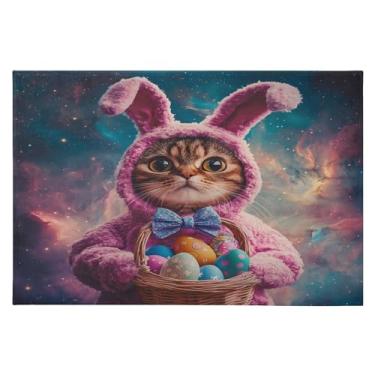 Imagem de CEBUGI Tapete de área 60 x 90 cm, macio, lavável, antiderrapante, com suporte de borracha, para sala de estar, quarto, decoração de casa