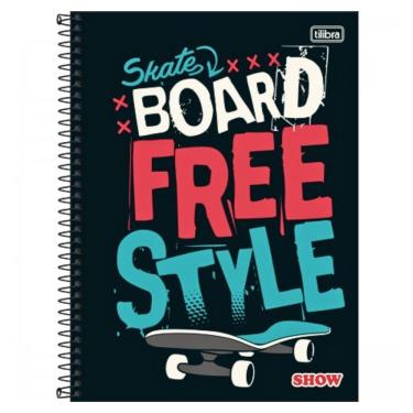 Imagem de Caderno Espiral Capa Dura Universitário 1 Matéria Show 80 Folhas Jandaia Estampa 4