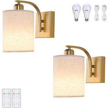 Imagem de Luminária de teto LED em formato de lua, com intensidade regulável, design 3D e controle remoto. Ultrafina e redonda, ideal para decoração de paredes e quartos infantis, com 38 cm de altura.