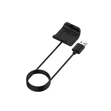 Imagem de 1M Suporte de carregamento magnético portátil USB para Amazfit Bip S/para Amazfit A1916 Carregador de substituição para relógio inteligente Amazfit A1916