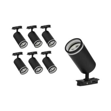 Imagem de Luminária LED GU10 Para Trilho, Holofote De Teto Para Cozinha E Loja D