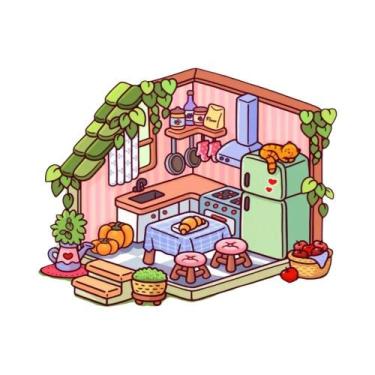 Imagem de Livro De Colorir De Halloween Para Adultos E Adolescentes COZY FRIENDS