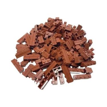 Imagem de 120 Peças De Blocos De Construção DIY De Parede Grossa, Brinquedos Edu